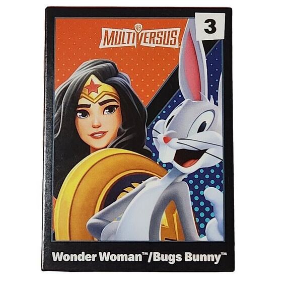 2024 McDonalds  Multiversus Wonder Woman  Bugs Bunny 3 - Picture 1 of 2